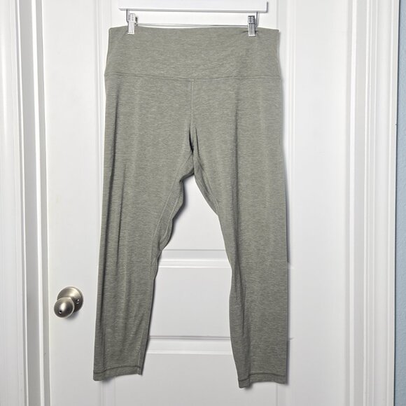 Lululemon Align High-Rise Pant 25" - 16 Heathered Grey Sage - Picture 3 of 7